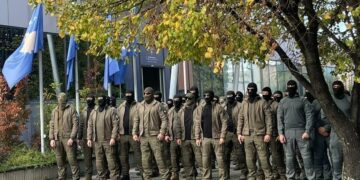 Njësia më elitare e Policisë së Kosovës proteston sot para Qeverisë, i bashkohet edhe Sindikata