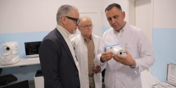 Vitia: 550 mijë euro investime në Klinikën e Oftalmologjisë
