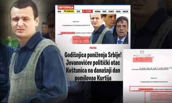 Mediat serbe që kontrollohen nga Vuçiqi, akuzojnë Koshtunicën për lirimin e Kurtit nga burgu në vitin 2001