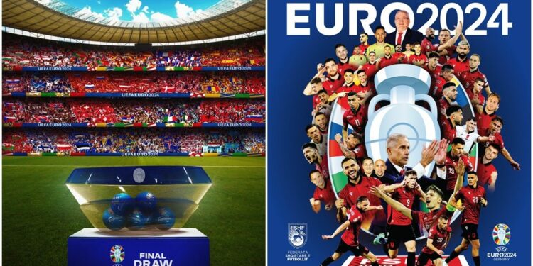 Sot hidhet shorti për grupet e Euro 2024, Shqipëria mëson fatin e saj