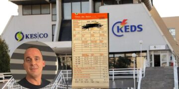 Mitrovicasi publikon faturën e rrymës për shtëpi, 491 për muajin dhjetor (Foto)