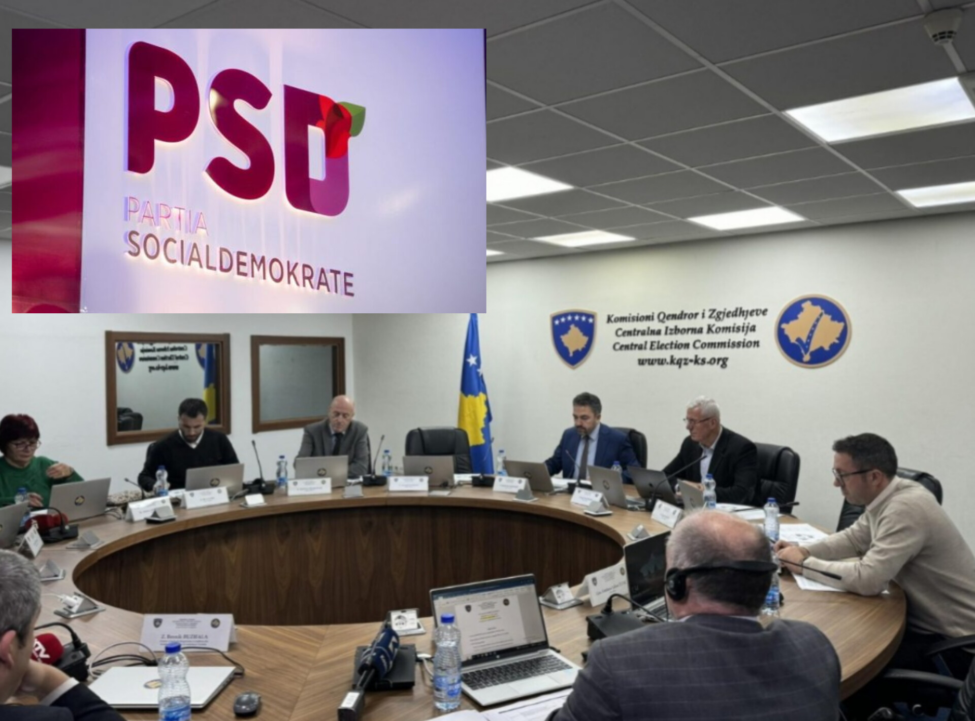 KQZ-ja pezullon PSD-në