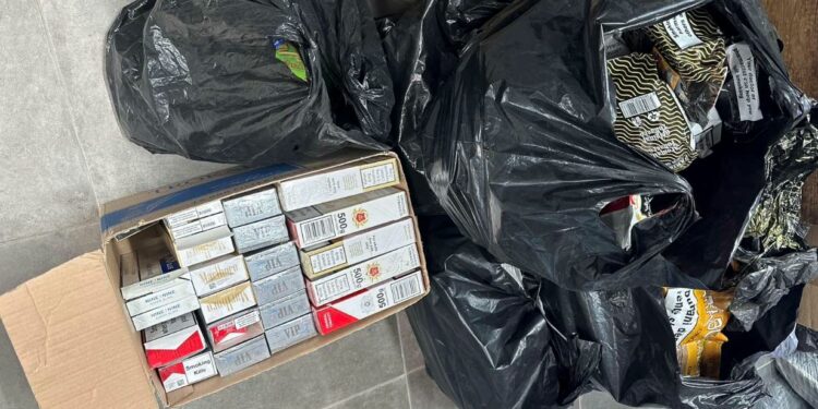 Policia sekuestron cigare dhe duhan në Gjilan