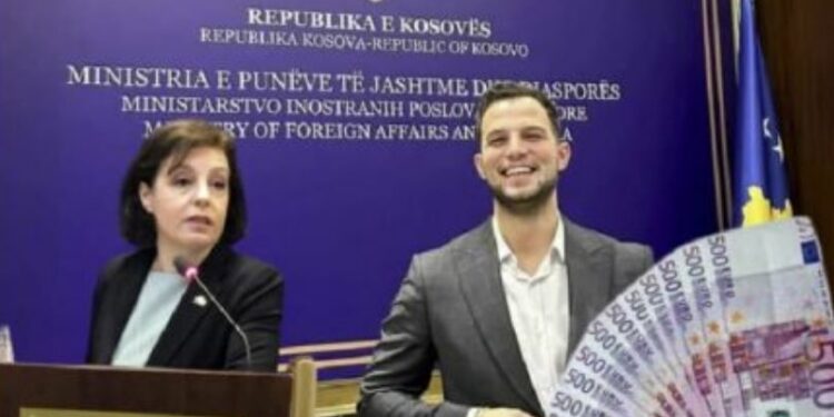 10 mijë euro për kryetarin e Listës Guxo në Gjermani nga Ministria e Donika Gërvallës