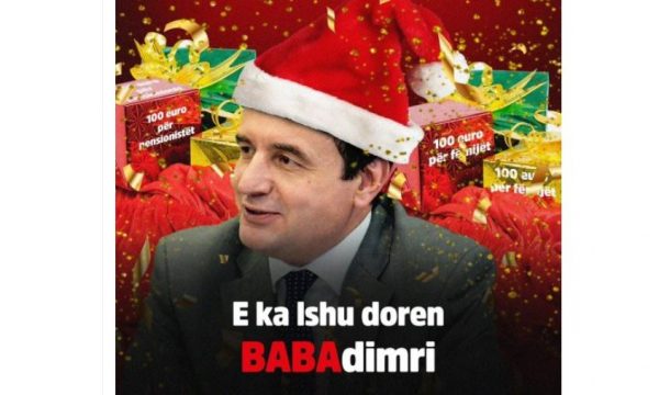 Deputeti i VV’së e bën Kurtin si babadimër: E ka lëshuar dorën, gëzuar Vitin e Ri