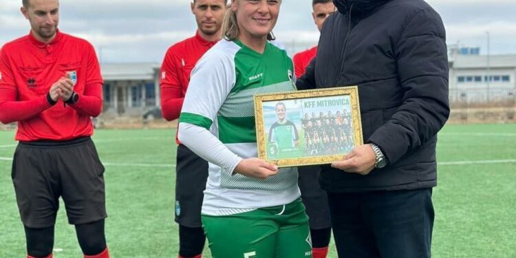 Mitrovicasja Liridona Syla i thotë lamtumirë futbollit aktiv, KFF Mitrovica mirënjohës për kontributin e saj