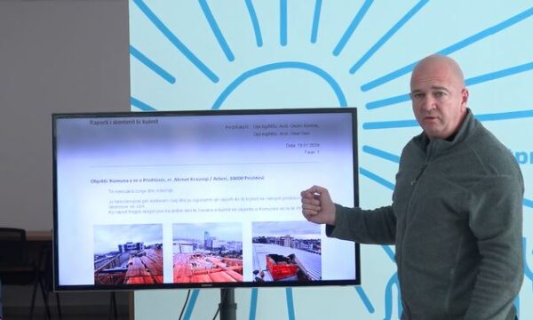 Arkitekti Geci: Kulmi i objektit të komunës është bërë jashtë standardeve profesionale e në disa pjesë me materiale të dobëta