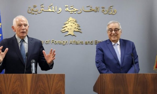 Borrell në Liban: E vetmja rrugë drejt paqes është shteti palestinez