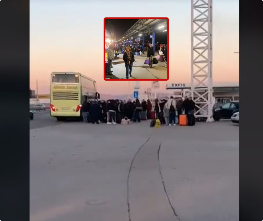 Pamje nga Komorani, ku kosovarët po shkojnë masivisht në Gjermani, Zvicër… (VIDEO)