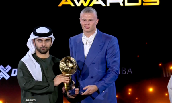 Haaland e mposht Messin në “Globe Soccer Awards”