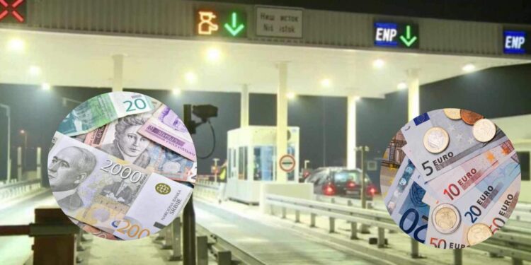 Pasi Kosova e ndaloi dinarin, serbët po “hakmerren” ndaj kosovarëve me RKS: S’po mund të paguajmë autostradën me euro
