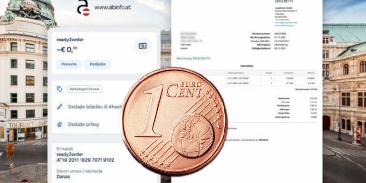 Për 1 cent pagesë, kompania austriake ia dërgon faturën shqiptarit në Vjenë