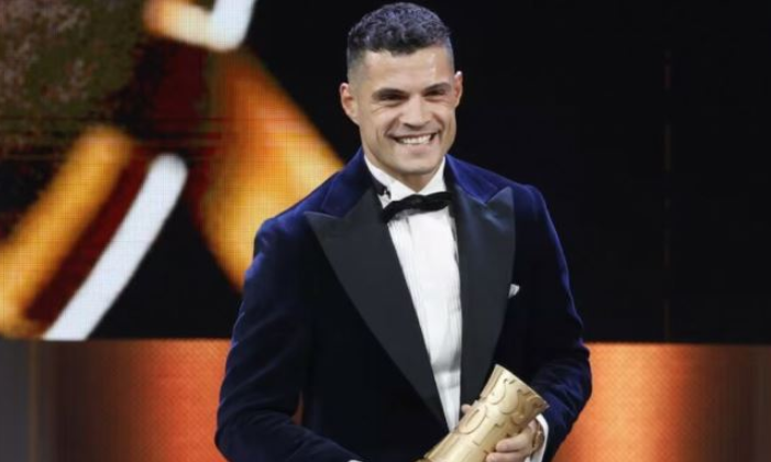 Granit Xhaka nominohet për ta fituar çmimin “Lojtari i Vitit” në Zvicër