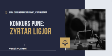 Konkurs pune në zyren e përmbaruesit në Vushtrri, kërkohet një zyrtar ligjor