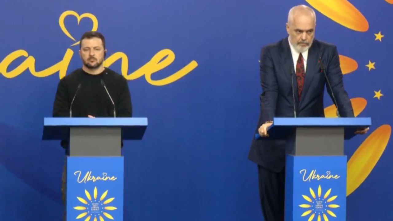 Zelensky në Tiranë: Vendet e Ballkanit janë në kërcënim nga Rusia/ Rama: Lufta është po kaq pranë, sa ne këtu! S’duhet të luajmë me zjarrin