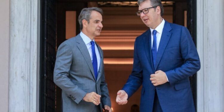 Mitsotakis me Vuçiqin: Greqia s’ndërron qëndrim rreth pavarësisë së Kosovës