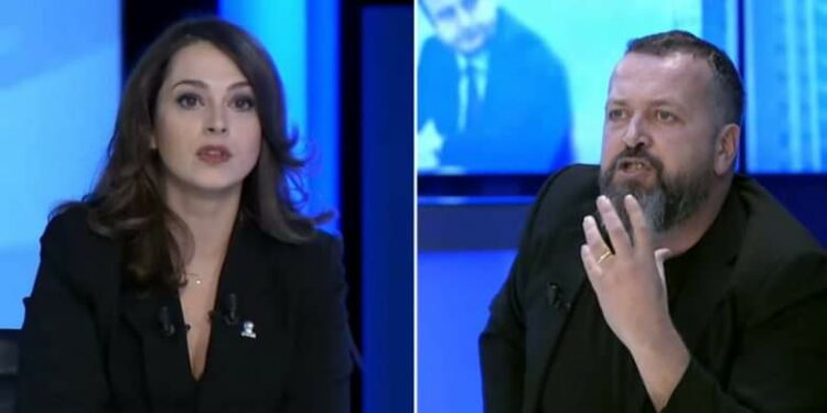 “O dal unë nga studio, ose të del ai”, përplasen Kica-Xhelili me analistin