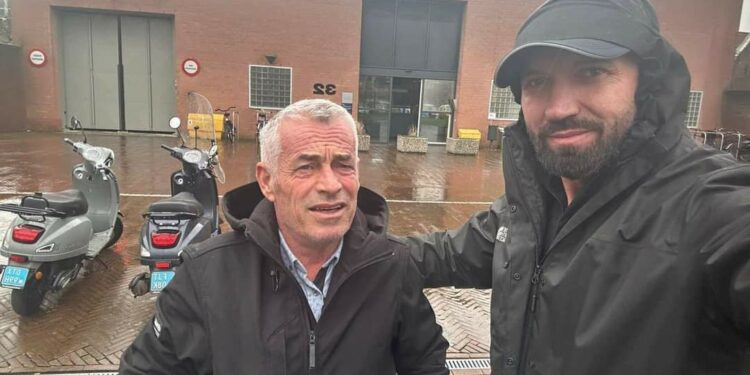 Ish-komandanti Bekim Shyti viziton krerët e UÇK-së në Hagë