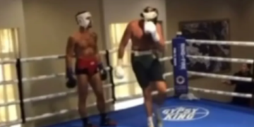 Fury u lëndua në stërvitje me boksierin shqiptar, publikohen pamjet