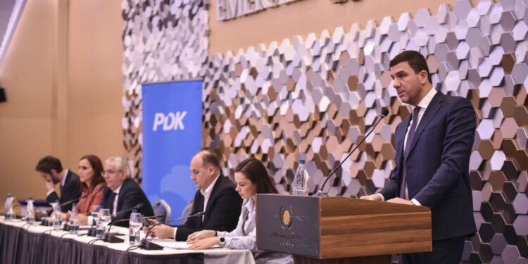 PDK miraton deklaratë politike: Vendos për mobilizim të strukturave për zgjedhjet e reja parlamentare