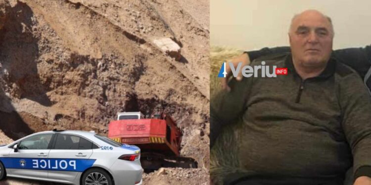 E rëndë: Ky është personi i cili vdiq sot pasi e zuri ekskavatori në një gurthyes në Çirez të Skenderajt (Emri/Foto)