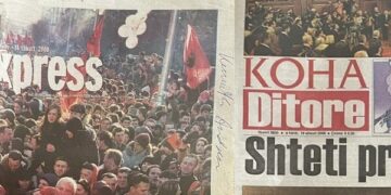 Si dukeshin ballinat e gazetave të Kosovës një ditë pas shpalljes së pavarësisë