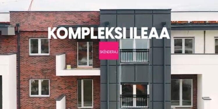 Kompleksi banesor ILEAA po e zbukuron Skenderajn