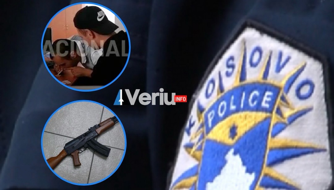 Kallashnikov, fishekë e pushkë gjuetie – gjithçka që u gjet në shtëpinë e policit i cili u suspendua për lidhjen me skandalin me narkotikë në Leposaviq