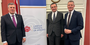 Kurti merr pjesë në përurimin e nismës “Labour Friends of Kosova”