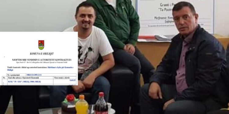 Xhafer Gashi e shpërblen me kontratë prej 9,610 ‘dostin’ që dikur e surprizonte me torte për ditëlindje (Foto/dokument)