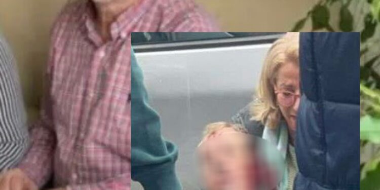 Burrin e Shkurte Fejzës e godet vetura (PAMJE)