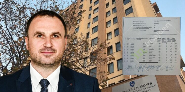 Nga asistente në shefe të prokurimit, si u avancua kushërira e Luan Dalipit në ministrinë e Gërvalles