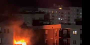 Përfshihet nga zjarri një banesë te “Mati 1”, Policia jep detaje