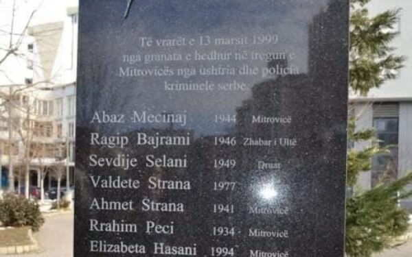 ​25 vjet nga masakra në tregun e Mitrovicës