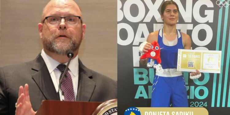 Hovenier për Donjeta Sadikun: Një shembull i shkëlqyeshëm i atleteve të zonja të Kosovës