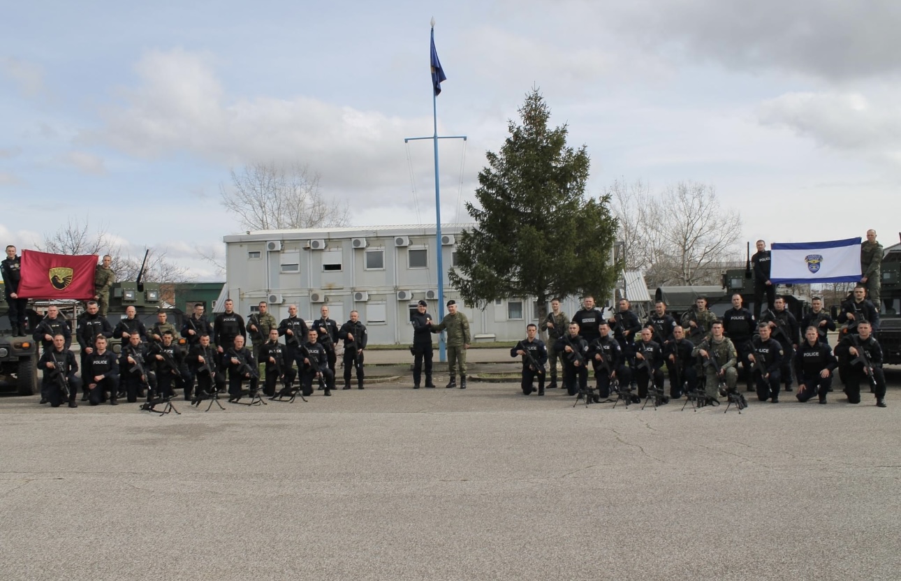 FSK-ja dhe Policia e Kosovës realizojnë trajnimin e adaptuar nga ushtria amerikane