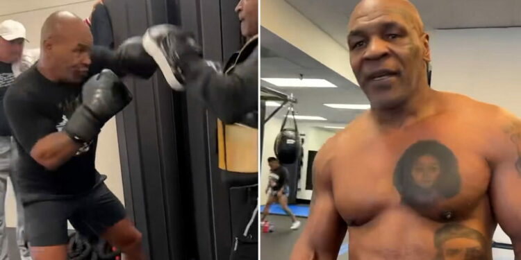 Mike Tyson po rikthehet përsëri në ring, duket si një ‘bishë’ në përgatitjet para meçit