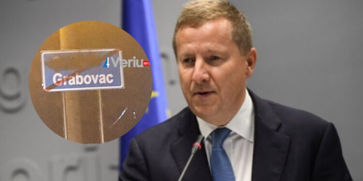 Heqja e tabelave në çirilicë: Shefi i Zyrës së BE u bën thirrje autoriteteve që procesi të zbatohet vetëm pas konsultimit me Komisionerin e Gjuhëve
