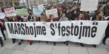 8 Marsi shënohet me protesta në Kosovës