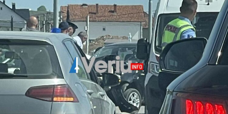 Aksident i rëndë me të lënduar në magjistralen Mitrovicë – Vushtrri (Foto)