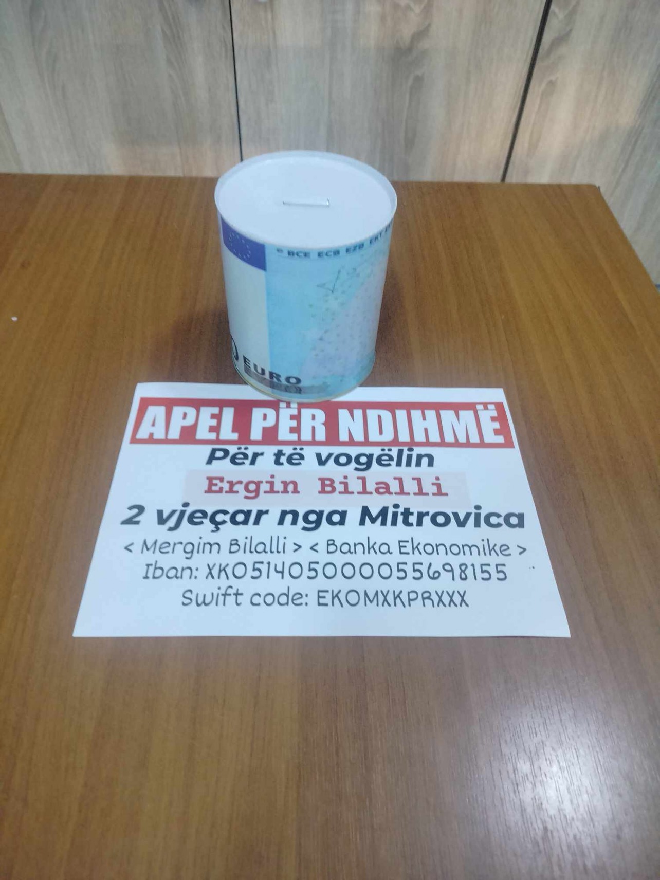 2 vjeçari mitrovicas ka nevojë për ndihmë, 53 mijë euro i duhen për shërim në Turqi