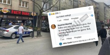 “Jam pro vra*jes grus”/ Komentuesi shfaq publikisht mendësinë kriminale