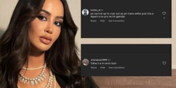 “Edhe ti e ki renin”, “Jan tranu gratë”: Dafina Zeqiri shokohet nga komentet