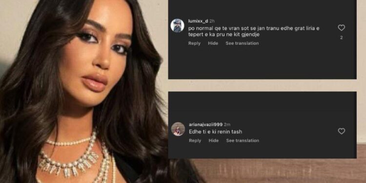 “Edhe ti e ki renin”, “Jan tranu gratë”: Dafina Zeqiri shokohet nga komentet