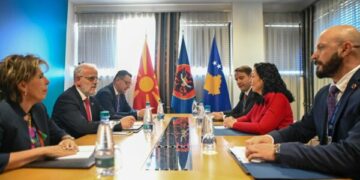 Kurti dhe VV në fushatë kundër BDI – Talat Xhaferin në Prishtinë e takoi vetëm Presidentja Osmani