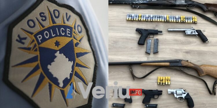 Policia konfiskon armë e municion në Malishevë