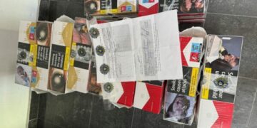 Dogana sekuestron cigare në vlerë 3 mijë euro