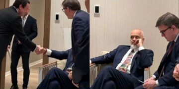 Qëndroi ulur kur Kurti hyri në zyrën ku ndodhej edhe O’Brien, Rama flet për fotografinë që u bë virale dje