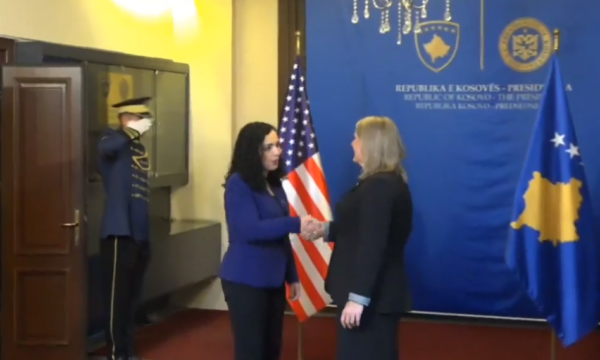 “Faleminderit për pritjen të dielën”, Osmani Nënsekretares amerikane: Është ditë pune për ne