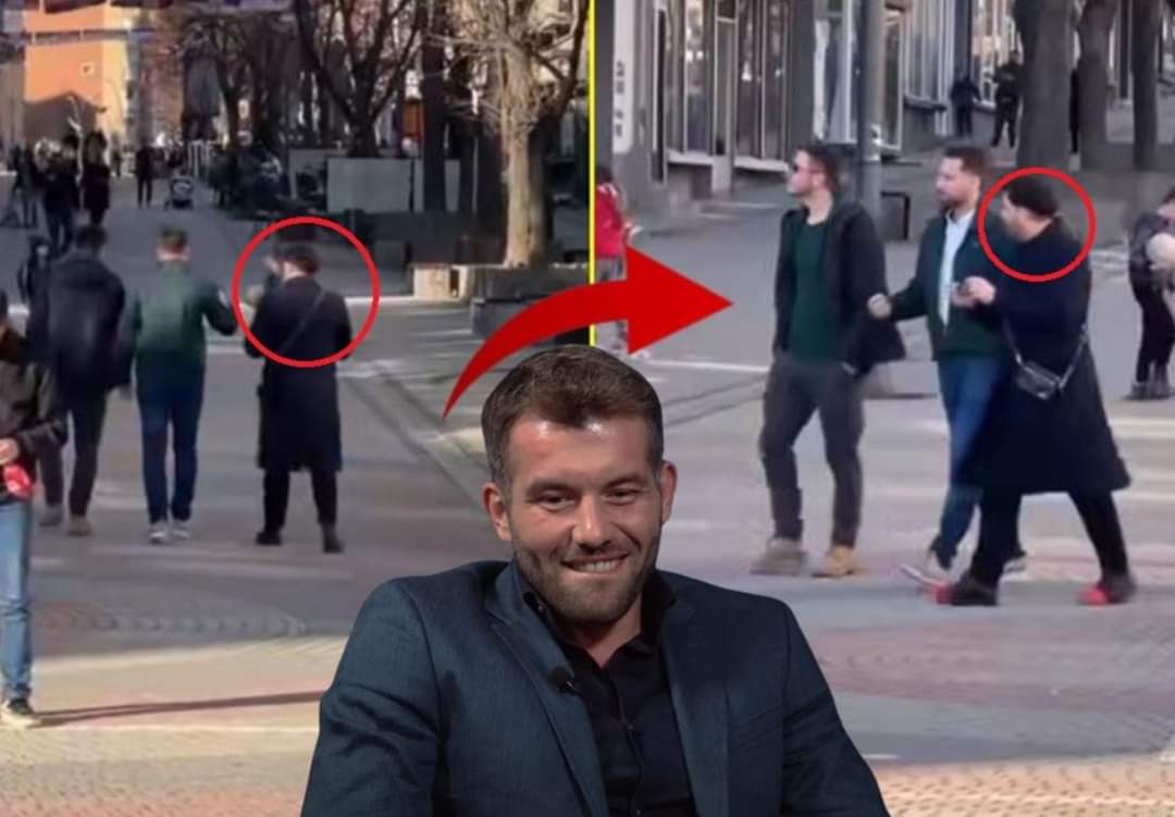 Del një video e Gjinovcit ku shihet duke ecur drejt veriut, por kthehet pas pak sekondave